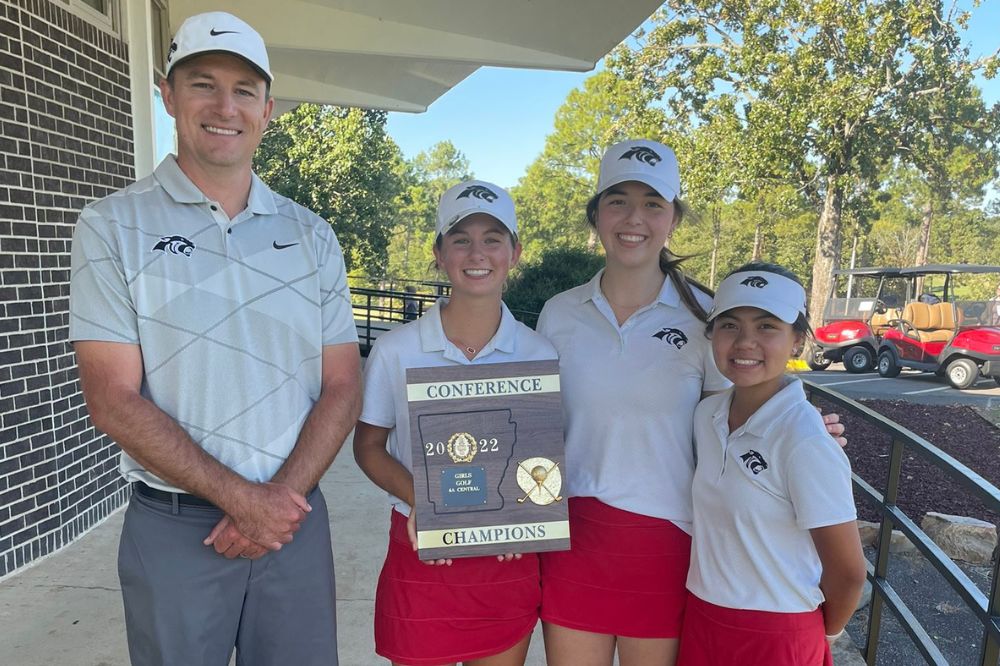 CHS Lady Panther Golf 2022 Conference Champions